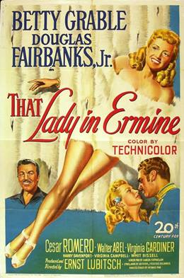 That Lady in Ermine – Beyaz Kürklü Kadın